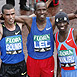 Lel 1st  Wanjiru 2nd  Goumri 3rd  2008 London Marathon