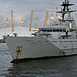 HMS Mersey arrives in London