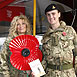 Author Amanda Prowse & Capt Heather Stanning Poppy Day Book
