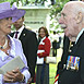 Duchess of Cornwall meets Colonel Stuart Archer GC.