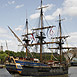 Swedish Ship Gotheborg in the pool of London