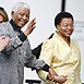 Nelson Mandela & his wife Dame Graca Machel